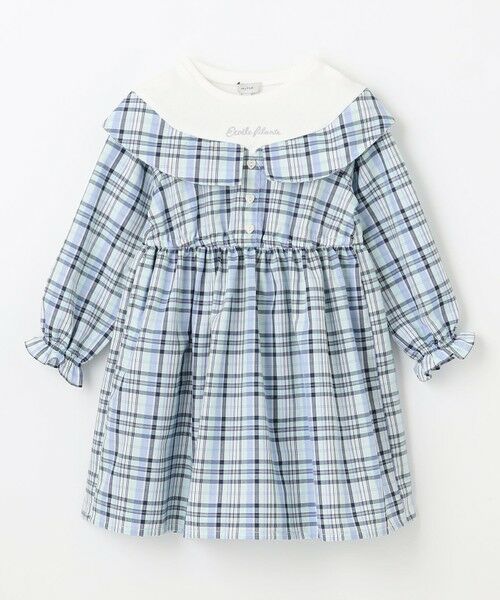 ANY / エニィ ロング・マキシ丈ワンピース | チェックドッキングワンピース | 詳細19