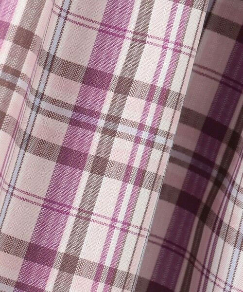 ANY / エニィ ロング・マキシ丈ワンピース | チェックドッキングワンピース | 詳細15