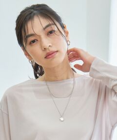 ANY / エニィ ネックレス・ペンダント・チョーカー | ２連メタルモチーフネックレス