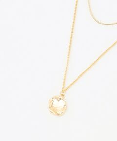 ANY / エニィ ネックレス・ペンダント・チョーカー | ２連メタルモチーフネックレス