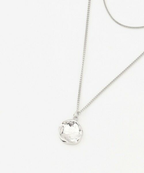 ANY / エニィ ネックレス・ペンダント・チョーカー | ２連メタルモチーフネックレス | 詳細1