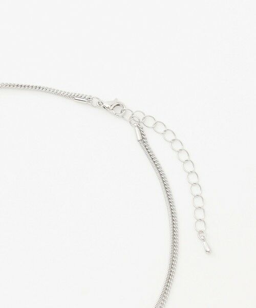ANY / エニィ ネックレス・ペンダント・チョーカー | ２連メタルモチーフネックレス | 詳細2