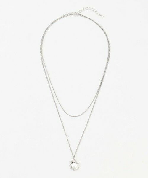 ANY / エニィ ネックレス・ペンダント・チョーカー | ２連メタルモチーフネックレス | 詳細3