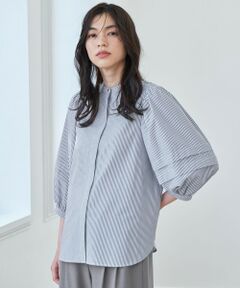 ANY / エニィ シャツ・ブラウス | 【接触冷感/UVカット/抗菌防臭/速乾】エニィファンクションタックスリーブブラウス