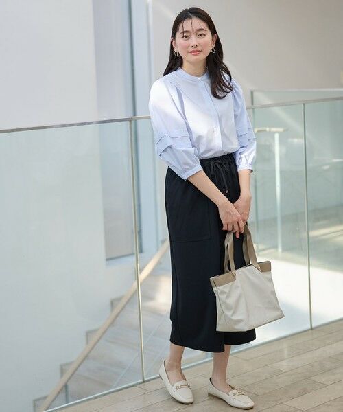 ANY / エニィ シャツ・ブラウス | 【接触冷感/UVカット/抗菌防臭/速乾】エニィファンクションタックスリーブブラウス | 詳細17