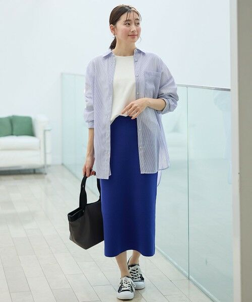 ANY / エニィ シャツ・ブラウス | シアーストライプシャツ | 詳細8