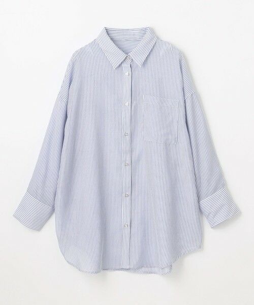 ANY / エニィ シャツ・ブラウス | シアーストライプシャツ | 詳細12