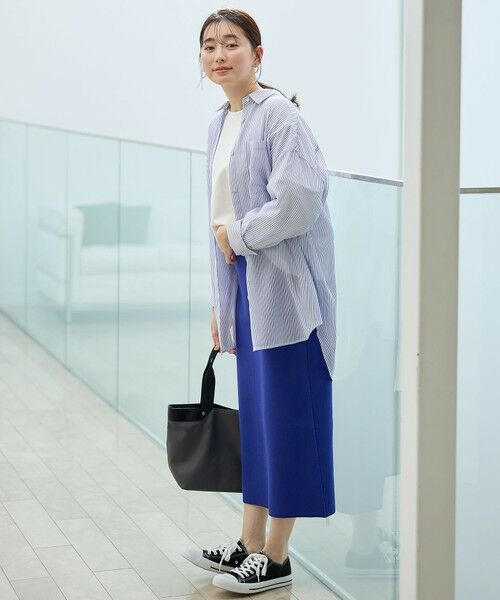 ANY / エニィ シャツ・ブラウス | シアーストライプシャツ | 詳細11