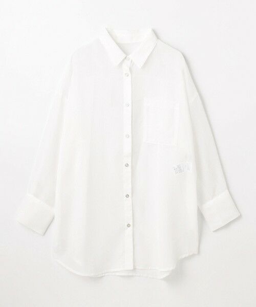 ANY / エニィ シャツ・ブラウス | シアーストライプシャツ | 詳細27