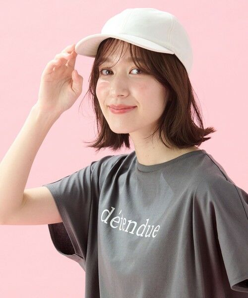 any FAM/エニィファム 【手洗い可/UVケア】カジュアルキャップ オフ F any FAM/エニィファム 【手洗い可/UVケア】カジュアルキャップ オフ F