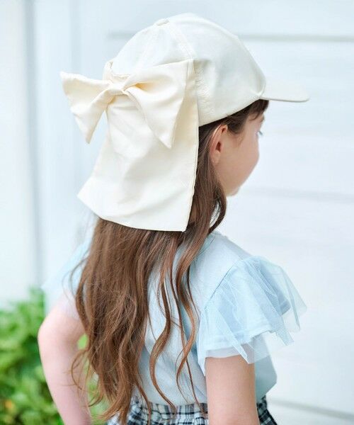 ANY / エニィ キャップ | 【日よけ付き】リボンキャップ | 詳細9