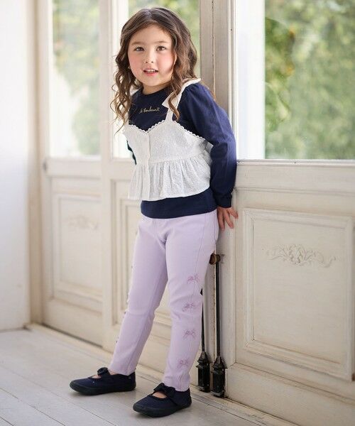 ANY / エニィ カットソー | キャミソール付き 長袖Tシャツ | 詳細4