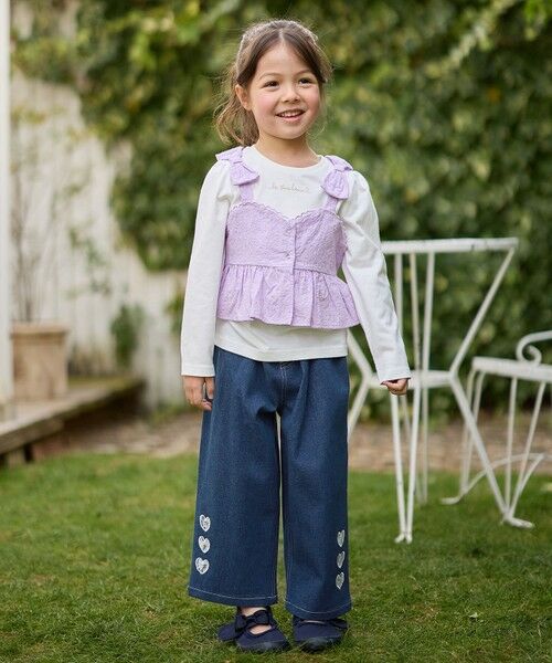 ANY / エニィ カットソー | キャミソール付き 長袖Tシャツ | 詳細7