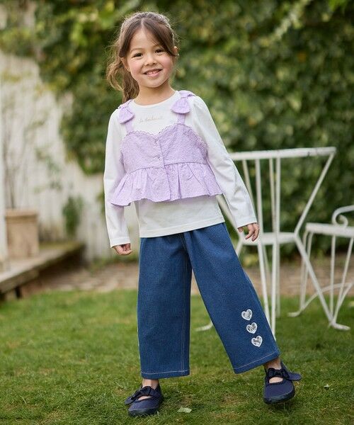 ANY / エニィ カットソー | キャミソール付き 長袖Tシャツ | 詳細8