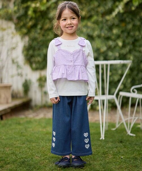 ANY / エニィ カットソー | キャミソール付き 長袖Tシャツ | 詳細9