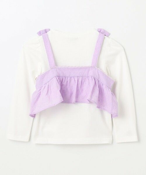 ANY / エニィ カットソー | キャミソール付き 長袖Tシャツ | 詳細11