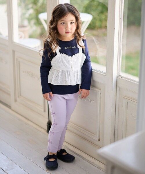 ANY / エニィ カットソー | キャミソール付き 長袖Tシャツ | 詳細2