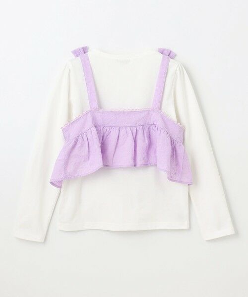 ANY / エニィ カットソー | キャミソール付き 長袖Tシャツ | 詳細11