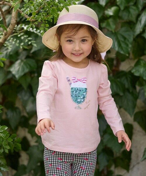 ANY / エニィ カットソー | ミラクルスパンコール長袖Tシャツ | 詳細6