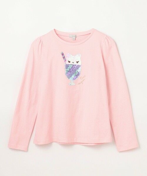 ANY / エニィ カットソー | ミラクルスパンコール長袖Tシャツ | 詳細7