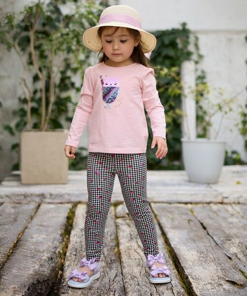 ANY / エニィ カットソー | ミラクルスパンコール長袖Tシャツ | 詳細2