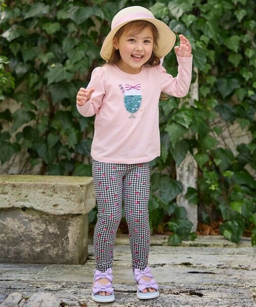 ANY / エニィ カットソー | ミラクルスパンコール長袖Tシャツ | 詳細4