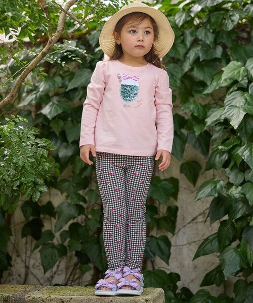 ANY / エニィ カットソー | ミラクルスパンコール長袖Tシャツ | 詳細5