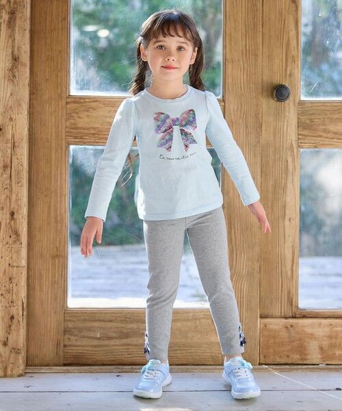 ANY / エニィ カットソー | ミラクルスパンコール長袖Tシャツ | 詳細9