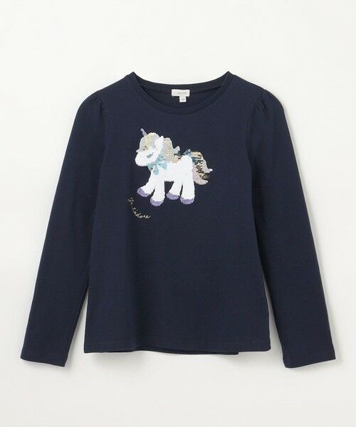 ANY / エニィ カットソー | ミラクルスパンコール長袖Tシャツ | 詳細21