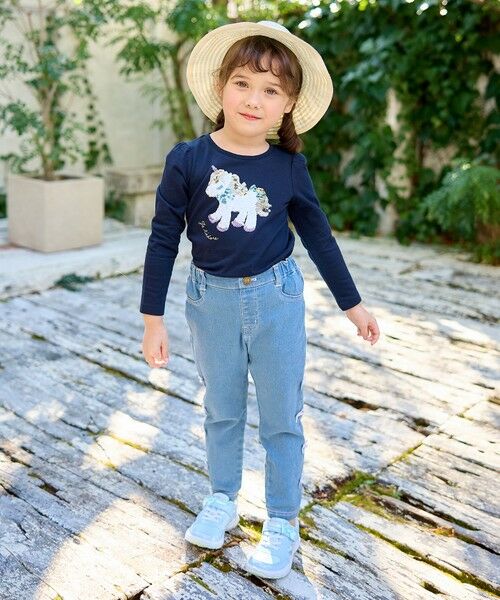 ANY / エニィ カットソー | ミラクルスパンコール長袖Tシャツ | 詳細18