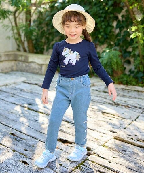 ANY / エニィ カットソー | ミラクルスパンコール長袖Tシャツ | 詳細19