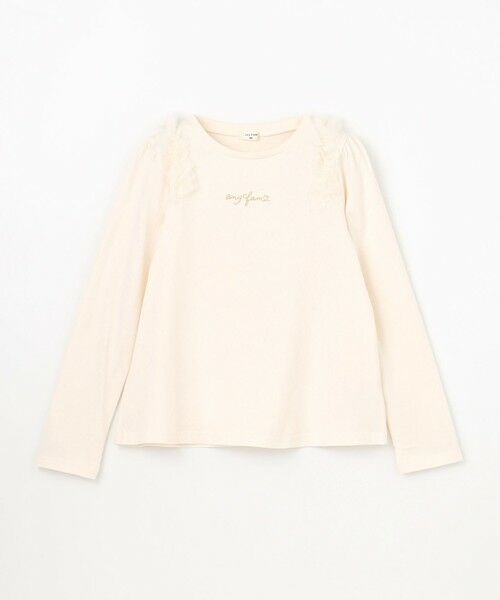 ANY / エニィ カットソー | チュールフリル 長袖Tシャツ | 詳細5