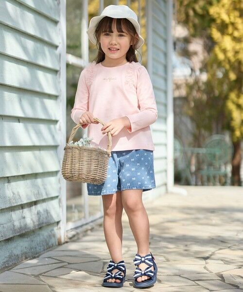 ANY / エニィ カットソー | チュールフリル 長袖Tシャツ | 詳細7