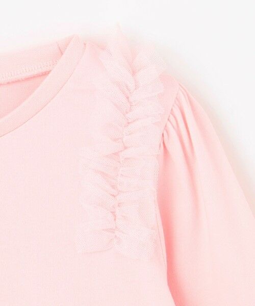 ANY / エニィ カットソー | チュールフリル 長袖Tシャツ | 詳細13
