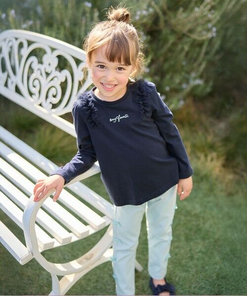 ANY / エニィ カットソー | チュールフリル 長袖Tシャツ | 詳細27