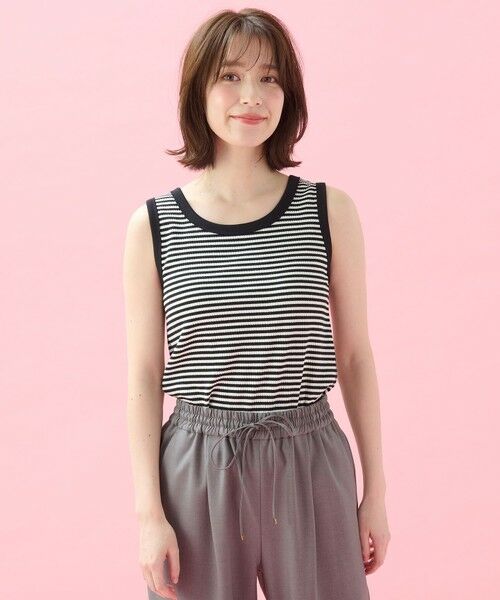 ANY / エニィ タンクトップ | 【新色追加/洗濯機可/UVケア/抗菌防臭】ラウンドタンクトップ | 詳細10
