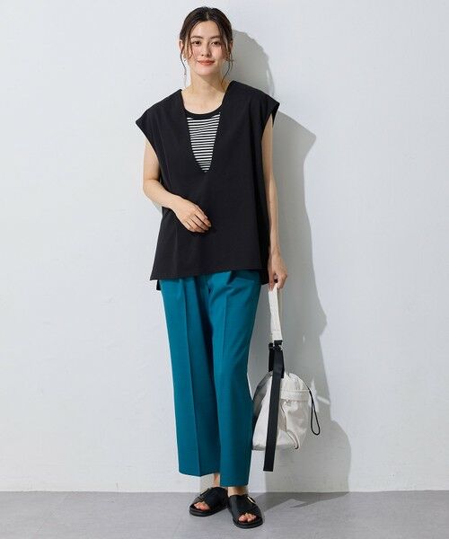 ANY / エニィ タンクトップ | 【新色追加/洗濯機可/UVケア/抗菌防臭】ラウンドタンクトップ | 詳細14