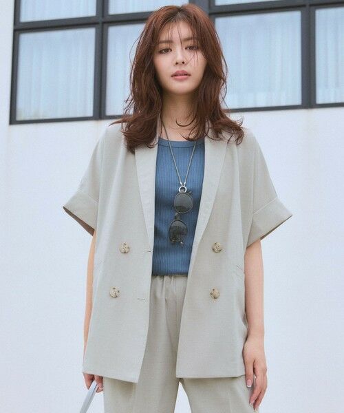 ANY / エニィ タンクトップ | 【新色追加/洗濯機可/UVケア/抗菌防臭】ラウンドタンクトップ | 詳細30