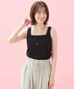 ANY / エニィ タンクトップ | 【新色追加/洗濯機可/UVカット/抗菌防臭/アンチピリング】スクエアタンクトップ