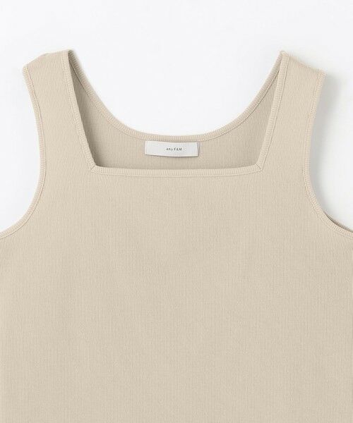 ANY / エニィ タンクトップ | 【新色追加/洗濯機可/UVカット/抗菌防臭/アンチピリング】スクエアタンクトップ | 詳細12