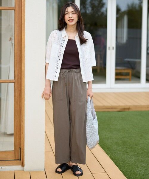 ANY / エニィ タンクトップ | 【新色追加/洗濯機可/UVカット/抗菌防臭/アンチピリング】スクエアタンクトップ | 詳細19