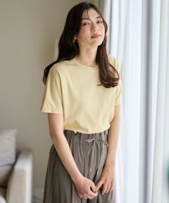 ANY / エニィ カットソー | 【新色追加/10色展開/洗濯機可/UVケア/接触冷感】プレミアムベーシック半袖Tシャツ