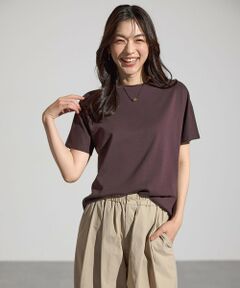 ANY / エニィ カットソー | 【新色追加/10色展開/洗濯機可/UVケア/接触冷感】プレミアムベーシック半袖Tシャツ