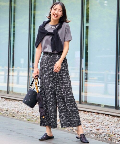 ANY / エニィ カットソー | 【新色追加/10色展開/洗濯機可/UVケア/接触冷感】プレミアムベーシック半袖Tシャツ | 詳細9