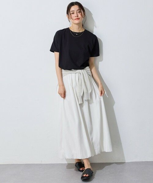 ANY / エニィ カットソー | 【新色追加/10色展開/洗濯機可/UVケア/接触冷感】プレミアムベーシック半袖Tシャツ | 詳細29