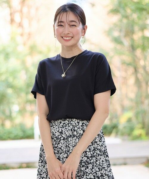 ANY / エニィ カットソー | 【新色追加/10色展開/洗濯機可/UVケア/接触冷感】プレミアムベーシック半袖Tシャツ | 詳細30