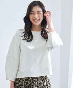 ANY / エニィ カットソー | 【洗濯機可/5色展開】サカリバランタンスリーブプルオーバー