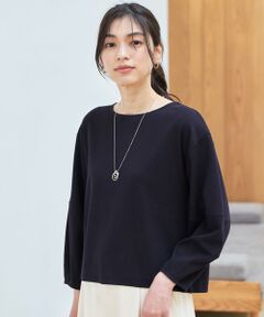 ANY / エニィ カットソー | 【洗濯機可/5色展開】サカリバランタンスリーブプルオーバー