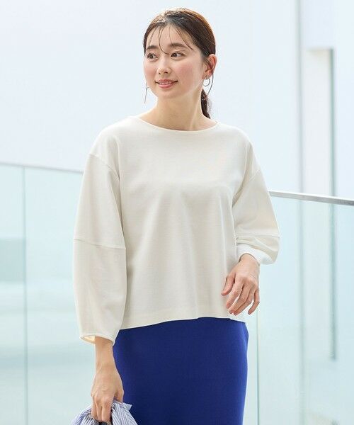 ANY / エニィ カットソー | 【洗濯機可/5色展開】サカリバランタンスリーブプルオーバー | 詳細2