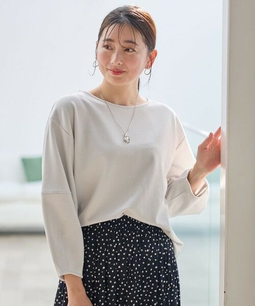 ANY / エニィ カットソー | 【洗濯機可/5色展開】サカリバランタンスリーブプルオーバー | 詳細13